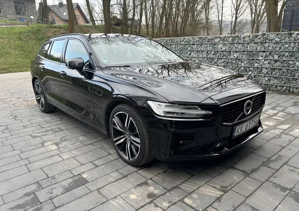 samochody osobowe Volvo V60 cena 149900 przebieg: 54000, rok produkcji 2020 z Kraków